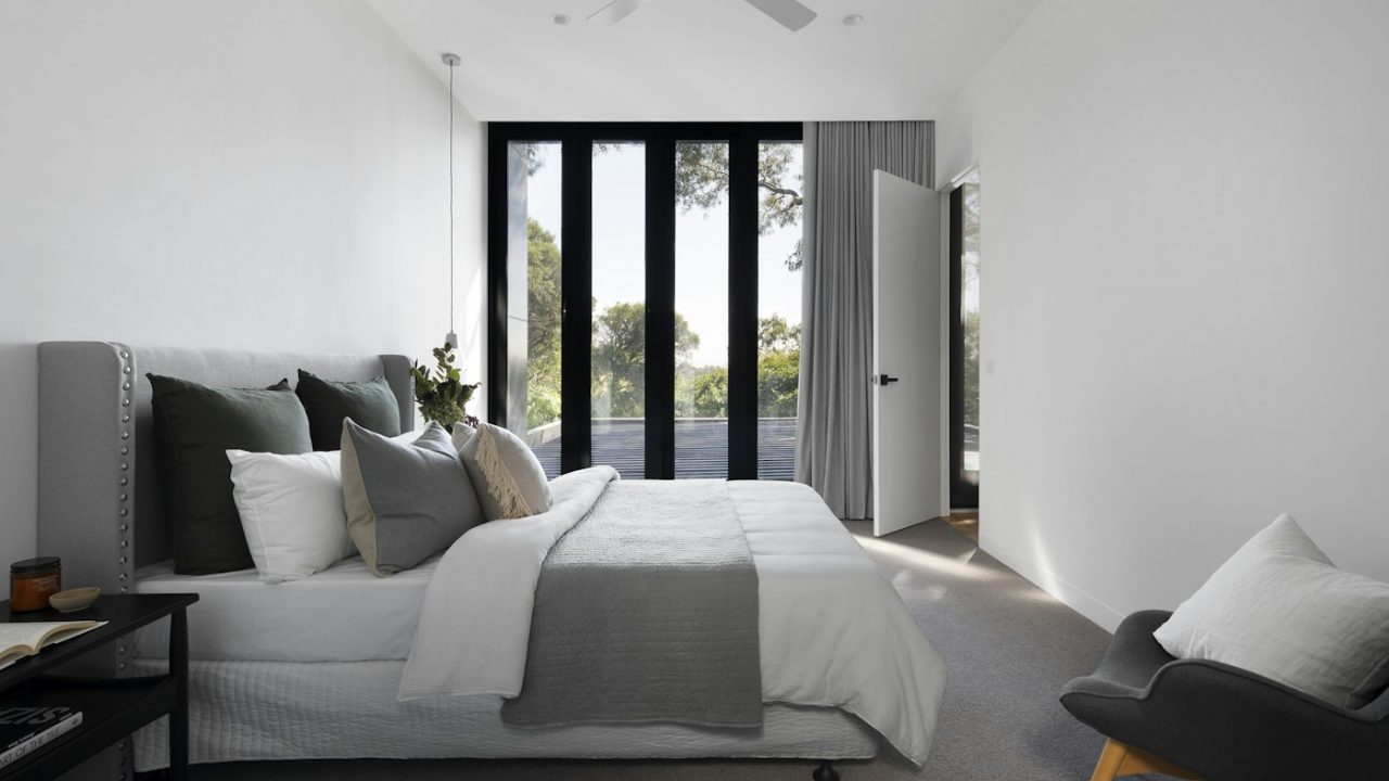 Master suite con terraza privada